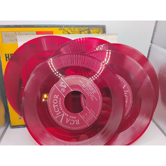 2) Helen Traubel Old Vienna & Sings Wagner (45 RPM) RCA Victor Records Red Seal - Picture 15 of 16